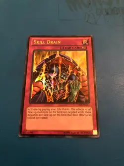 YUGIOH Ultra Rare Skill Drain TU08-EN001 - Image 1