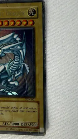 Blue-Eyes White Dragon SDK-001 Ultra Rare 2002 Edition 1st Yu-Gi-Oh - Image 5