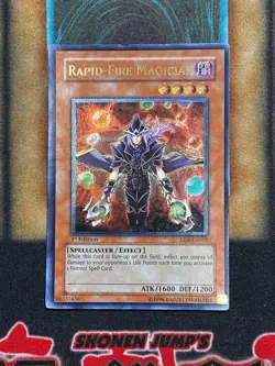 Yugioh Rapid-Fire Magician EEN-EN019 Ultimate Rare 1st Ed LP - Image 1