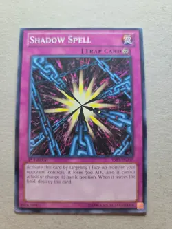 Shadow Spell - YS13-EN037 - 1st Edition - YuGiOh-LP - Image 1