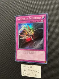 Yugioh - Escape from the Dark Dimension - 1st Edition - DESO-EN045 - NM - Image 3