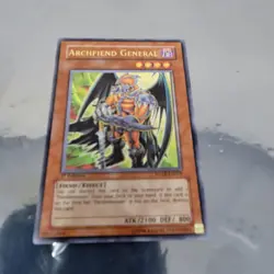 Ultimate Rare Archfiend General FOTB-EN019 NM Force of the Breaker Ist Ed cb4 - Image 1