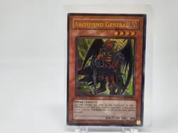 Yu-Gi-Oh Archfiend General FOTB-EN019 1st Edition Ultimate Rare LP (B) - Image 1