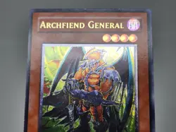 Yu-Gi-Oh Archfiend General FOTB-EN019 1st Edition Ultimate Rare LP (B) - Image 4