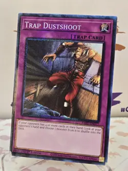 Yu-Gi-Oh! TCG Trap Dustshoot (Collectors Rare) RA05-EN021 - Image 1