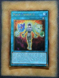 Yugioh Mask Change II PGL3-EN113 Ultra Rare 1st Ed LP - Image 1