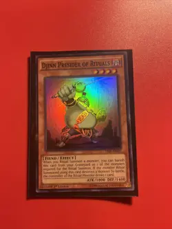 x1 Djinn Presider of Rituals - THSF-EN037 - Super Rare - 1st Edition Yu-Gi-Oh! M - Image 2