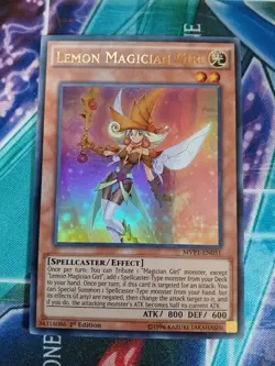 Yugioh Lemon Magician Girl MVP1-EN051 1ST ED LP ULTRA - Image 1
