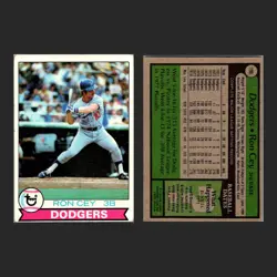 Ron Cey 4 Card Lot Dodgers Vintage Topps Baseball MLB - Image 4
