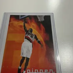 VTG SCOTTIE PIPPEN Portland Trailblazers Costacos Promo Poster Card 4 X 6 - Image 2