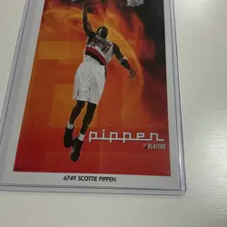 VTG SCOTTIE PIPPEN Portland Trailblazers Costacos Promo Poster Card 4 X 6 - Image 3