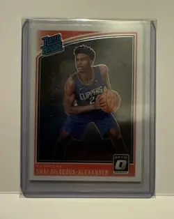 2018-19 Optic Basketball #162 Shai Gilgeous Alexander Rookie Card 🔥 - Image 1