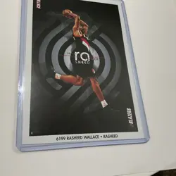 Vintage Rasheed Wallace Portland Trailblazers “Sheed” Promo Poster Card 4x6 - Image 3