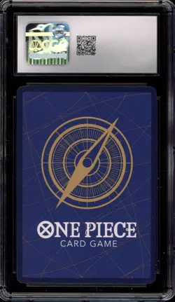 One Piece CCG Monkey.D.Luffy 1st Anniversary Stamp Promo P-037 CGC 10 Gem Mint - Image 2