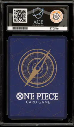 One Piece CCG Monkey.D.Luffy 2nd Anniversary Tournament Promo P-043 ACE 10 - Image 2
