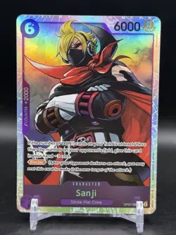 Sanji OP07-064 Super Rare 500 Years In The Future One Piece English LP - Image 1