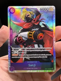 Sanji OP07-064 Super Rare 500 Years In The Future One Piece English LP - Image 3