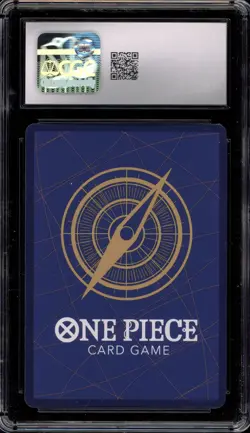 One Piece CCG Monkey.D.Luffy Treasure Booster Super Rare Promo ST10-006 CGC 10 - Image 2