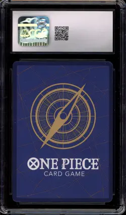 One Piece CCG Monkey.D.Luffy Treasure Booster Super Rare Promo ST10-006 CGC 10 - Image 2