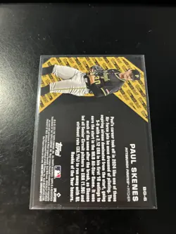 2025 Topps Update Series - Topps Black Gold Paul Skenes #BG-6 - Image 2