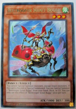 Yugioh! - Beetrooper Scount Buggy - Mp22-En117 - Rare - 1st Ed. - NM/M - Image 1