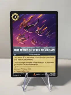LORCANA FR Card - Chapter 9 201/204 Hotter than the fire of the flying -... - Image 1