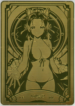 ❤SHINOBU KOCHO #015/300 - METAL Anime Waifu Card - UNDER THE NIGHTGOWN - GP-01 - Image 1