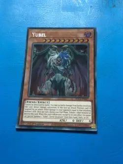 YUGIOH Ultra Rare Yubel BLC1-EN027 1st Edition GOLD/SILVER - Image 1