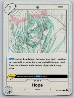 One Piece Hope Extra Booster: Anime 25th Collection NM - Image 1