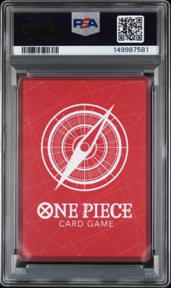 PSA 9 Monkey.D.Luffy OP09-061 One Piece 2nd Anniversary Promo - Image 2