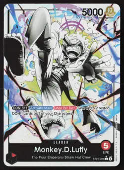 Monkey.D.Luffy Parallel ST21-001 One PieceStarter Deck EX: Gear 5 C - Image 1
