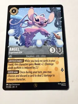 Disney Lorcana Angel Experiment 624 Legendary Non-foil Winterspell - Image 3