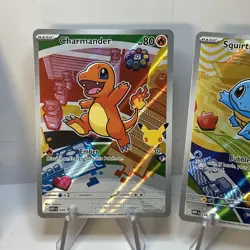 Pokemon First Partner Illustration MEP Bulbasaur Charmander Squirtle 037 038 039 - Image 5