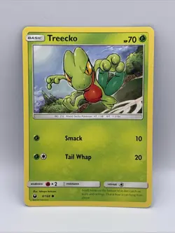 Treecko 8/168 : Common Pokemon Card : SM07: Celestial Storm - Image 1