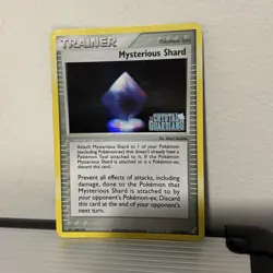 Mysterious Shard 81/100 Holo Stamped EX Crystal Guardians Pokemon Card TCG - Image 1