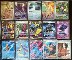 (76) Pokemon Card SIR FULL ART Lot Moltres Ho-Oh Rapidash Hitmontop Wigglypuff++ - Image 1