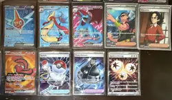 (76) Pokemon Card SIR FULL ART Lot Moltres Ho-Oh Rapidash Hitmontop Wigglypuff++ - Image 3