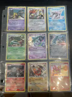 Pokemon Card Lot 9 Vintage Cosmos Holos 🔥 2006-2009 EX, DP era Pop Promo LP-HP - Image 1