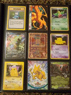 Pokemon Card Lot Vintage WOTC Modern Binder Collection Holos Ultra Rares Topps - Image 1