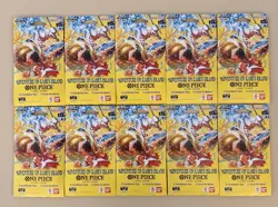 Bandai ONE PIECE Card Game Adventure on Kami's Island 10 Booster Packs English - Image 1