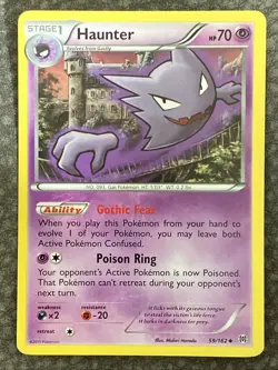 Haunter 59/162 - XY BREAKthrough - Pokemon TCG Card - Image 1