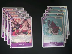 One Piece Tcg Sugar Deck 51 Cards One Piece OP10 Royal Blood Sugar Leader Deck - Image 5