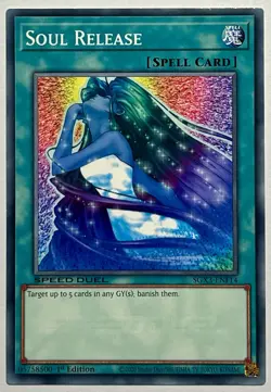Soul Release SGX3-ENF14 (LP) Common 1st Edition Speed Duel YuGiOh Card - Image 1