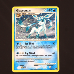 Pokemon TCG Glaceon Holo Rare Card Majestic Dawn 20/100 Cosmos Holo. - HP - Image 1