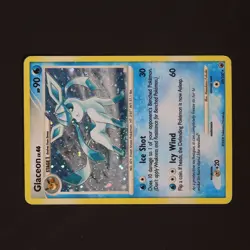 Pokemon TCG Glaceon Holo Rare Card Majestic Dawn 20/100 Cosmos Holo. - HP - Image 3