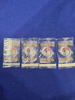 POKEMON SET OF 4 SEALED BLACK STAR PROMO WB Movie Pokemon Cards - Image 2