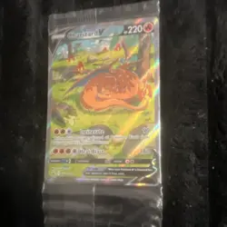 Pokemon Charizard V SWSH260 Sword & Shield Promo Holo Basic 220 HP Card - Image 1