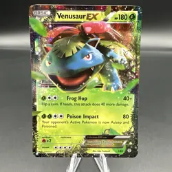 Pokemon TCG Venusaur EX Holo Rare Card 1/83 Generations - Image 1