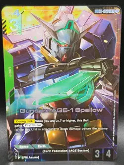 Gundam Card Game | Dual Impact | Gundam AGE-1 Spallow R+ | GD02-023 - Image 1