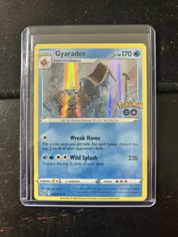 Gyarados 22/78 Holo NM Sword & Shield (Pokemon Go) Pokemon Card Ba - Image 1
